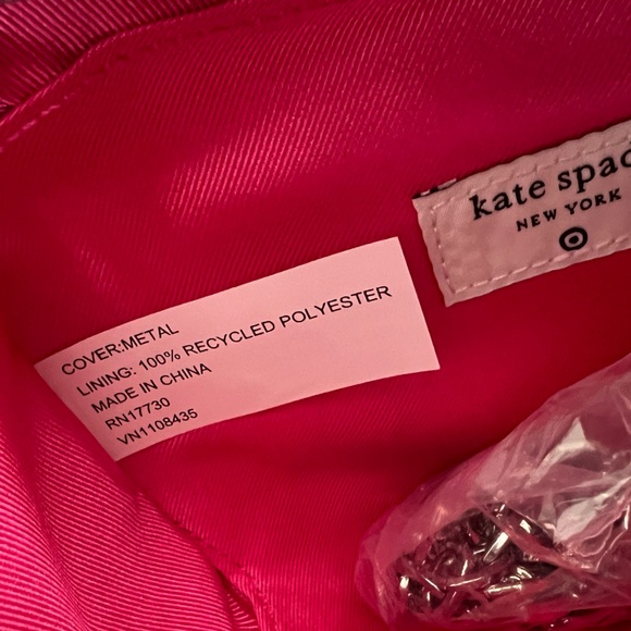 Kate Spade x Target Silver Disco Heart Bag - Picture 5 of 7